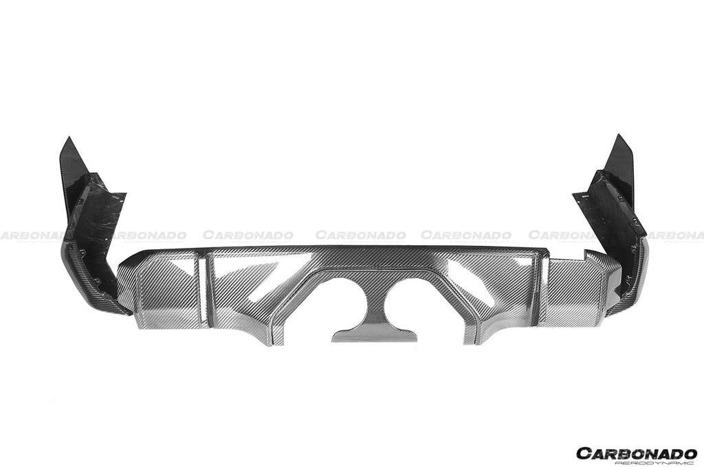 2021-UP BMW M4 G82 G83 MP Style Dry Carbon Fiber Middle Rear Lip with Winglets