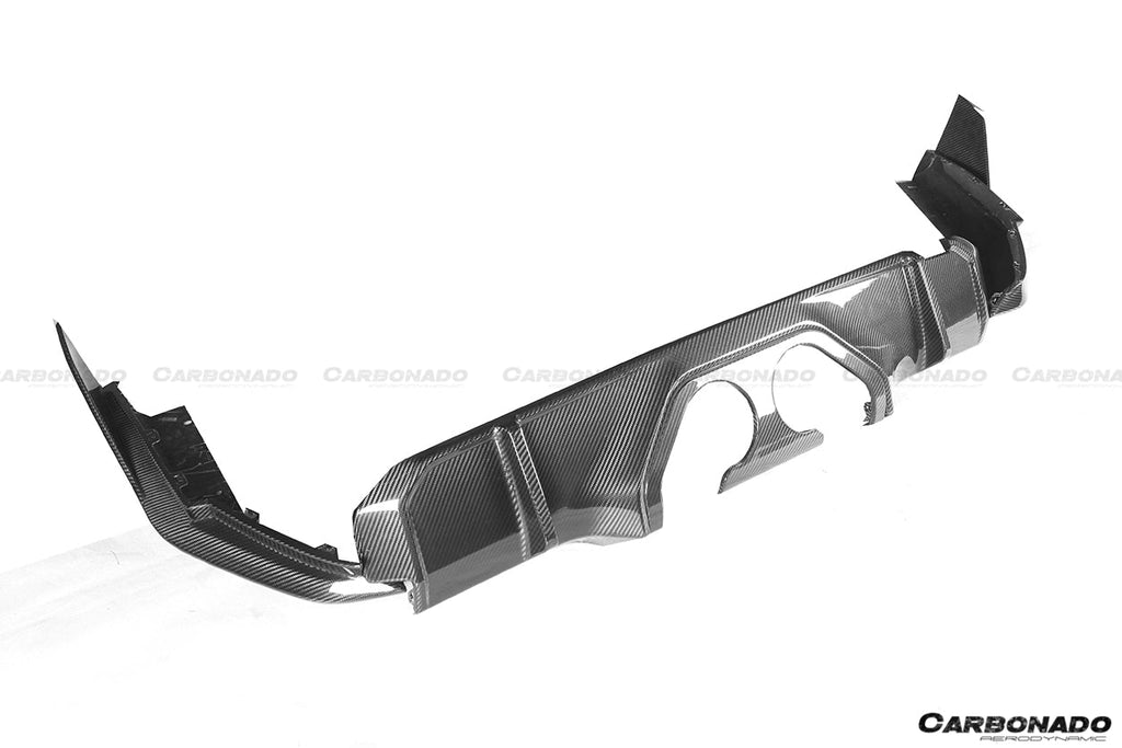 2021-UP BMW M4 G82 G83 MP Style Dry Carbon Fiber Middle Rear Lip with Winglets