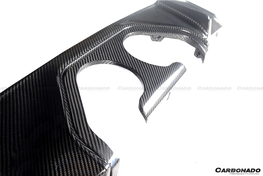 2021-UP BMW M4 G82 G83 MP Style Dry Carbon Fiber Middle Rear Lip with Winglets