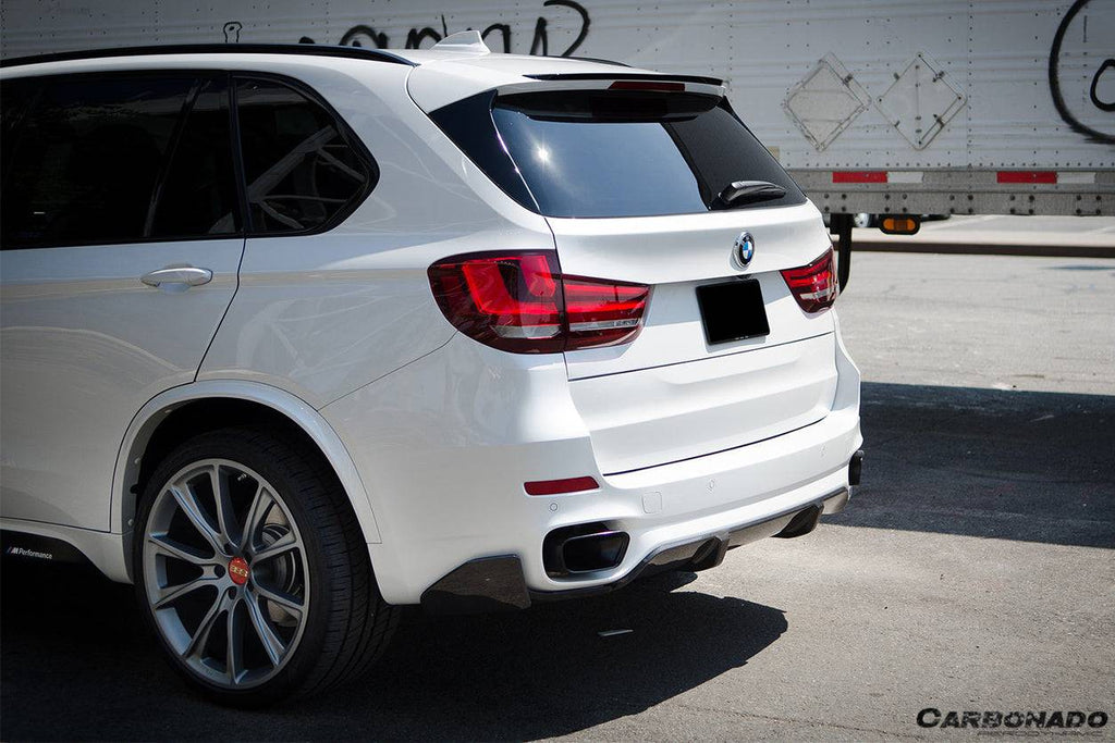 2014-2018 BMW X5 F15 MP Style Carbon Fiber Rear Lip (MT ONLY) - Carbonado Aero