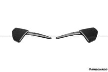 Load image into Gallery viewer, 2014-2018 BMW X5 F15 MP Style Carbon Fiber Rear Cap Splitters (MT ONLY) - Carbonado Aero