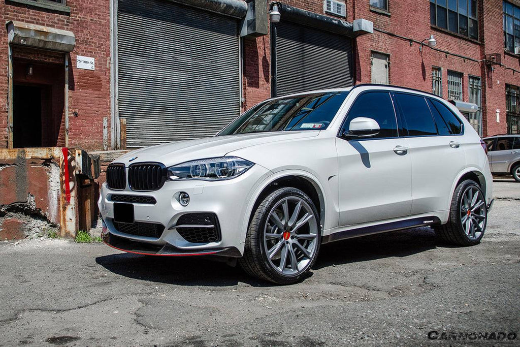 2014-2018 BMW X5 F15 MP Style Carbon Fiber Front Lip (MT ONLY) - Carbonado Aero