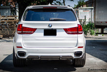 Load image into Gallery viewer, 2014-2018 BMW X5 F15 MP Style Carbon Fiber Rear Cap Splitters (MT ONLY) - Carbonado