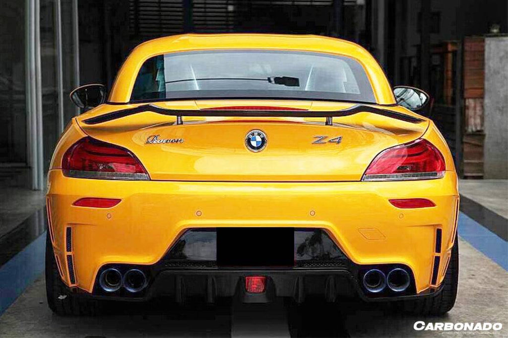 2009-2016 BMW Z4 E89 RW Style Carbon Fiber Turnk Spoiler - Carbonado Aero