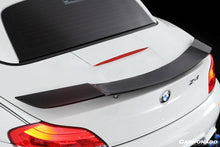 Load image into Gallery viewer, 2009-2016 BMW Z4 E89 RW Style Carbon Fiber Turnk Spoiler - Carbonado Aero