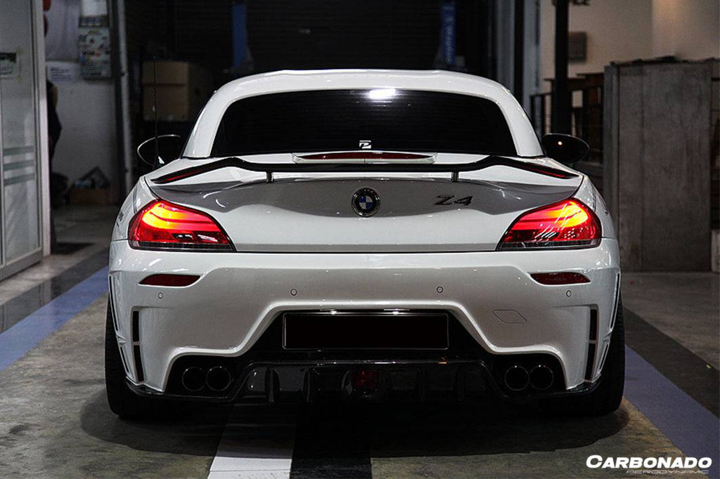 2009-2016 BMW Z4 E89 RW Style Carbon Fiber Turnk Spoiler - Carbonado Aero