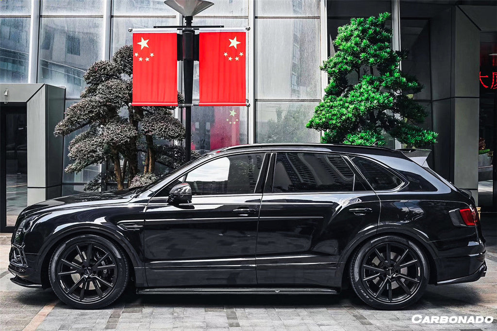 2016-2019 Bentley Bentayga OD Style Carbon Fiber Rear Lip