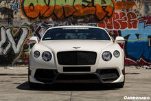 Load image into Gallery viewer, 2012-2015 Bentley Continental  V8 GT GTC V8S - W12 GT GTC SPEED VRS Style Carbon Fiber Front Bumper