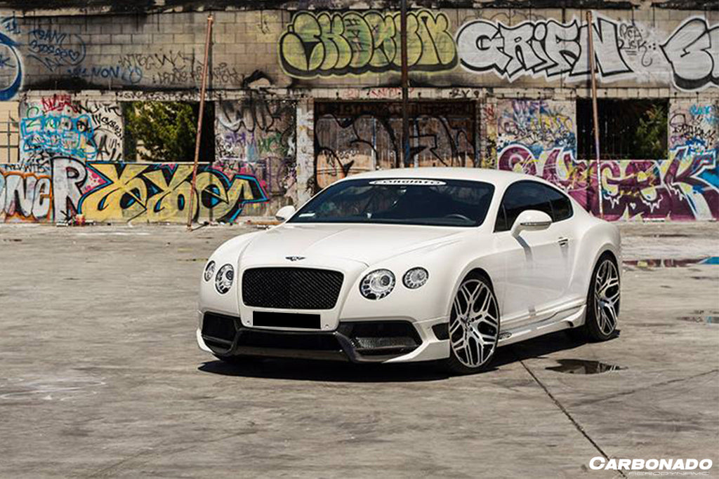 2012-2015 Bentley Continental  V8 GT GTC V8S - W12 GT GTC SPEED VRS Style Carbon Fiber Front Bumper