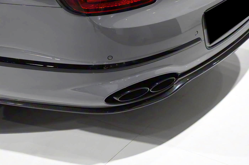 DarwinPRO 2020-2024 Bentley Flying Spur OE Style Autoclave Carbon Fiber Rear Diffuer Lip