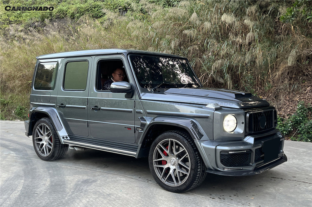 2018-2024 Mercedes Benz G550 & G63 AMG W464 G-Wagon BR-G900 Style Dry Carbon Body Line Trims