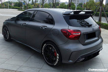Load image into Gallery viewer, 2016-2018  Mercedes Benz  W176 A Class A250 A200 A45 AMG CARBON FIBER ROOF WING SPOILER - Carbonado Aero