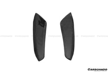 Load image into Gallery viewer, 2016-2018  Mercedes Benz  W176 A45 AMG BKSS Style Carbon Fiber Front Bumper Canards - Carbonado Aero