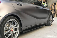 Load image into Gallery viewer, 2016-2018 Mercedes Benz W176 A45 AMG RZS Style Carbon Fiber Side Skirts - Carbonado Aero