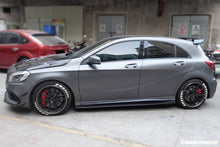 Load image into Gallery viewer, 2016-2018 Mercedes Benz W176 A45 AMG RZS Style Carbon Fiber Side Skirts - Carbonado Aero