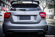 Load image into Gallery viewer, 2016-2018  Mercedes Benz  W176 A Class A250 A200 A45 AMG CARBON FIBER ROOF WING SPOILER - Carbonado Aero