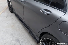 Load image into Gallery viewer, 2016-2018 Mercedes Benz W176 A45 AMG RZS Style Carbon Fiber Side Skirts - Carbonado Aero