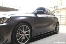 Load image into Gallery viewer, 2016-2018 Mercedes Benz W176 A45 AMG RZS Style Carbon Fiber Side Skirts - Carbonado Aero