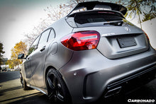 Load image into Gallery viewer, 2016-2018  Mercedes Benz  W176 A Class A250 A200 A45 AMG CARBON FIBER ROOF WING SPOILER - Carbonado Aero