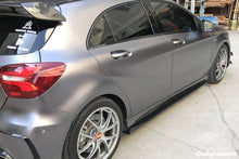Load image into Gallery viewer, 2016-2018 Mercedes Benz W176 A45 AMG RZS Style Carbon Fiber Side Skirts - Carbonado Aero