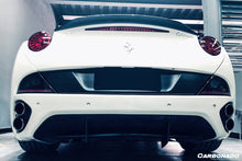 Load image into Gallery viewer, 2009-2014 Ferrari California bkss style Carbon Fiber Turnk Spoiler - Carbonado Aero