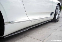 Load image into Gallery viewer, 2018-2023 Bentley Continental GT/GTC Editon Style Dry Carbon Fiber Side Skirts - Carbonado Aero