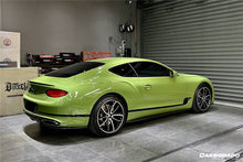 Load image into Gallery viewer, 2018-2023 Bentley Continental GT/GTC Editon Style Dry Carbon Fiber Rear Lip - Carbonado Aero