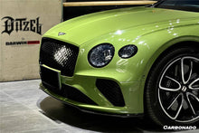 Load image into Gallery viewer, 2018-2023 Bentley Continental GT/GTC Editon Style Carbon Fiber Front Lip - Carbonado Aero