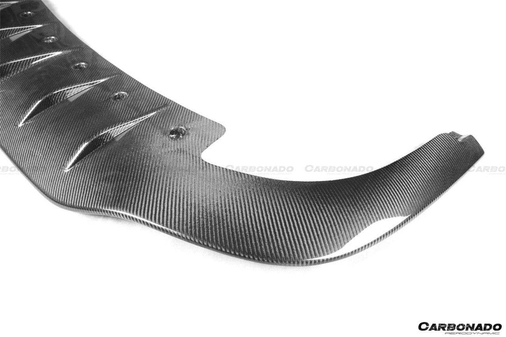 2018-2023 Bentley Continental GT/GTC Editon Style Dry Carbon Fiber Rear Lip - Carbonado Aero