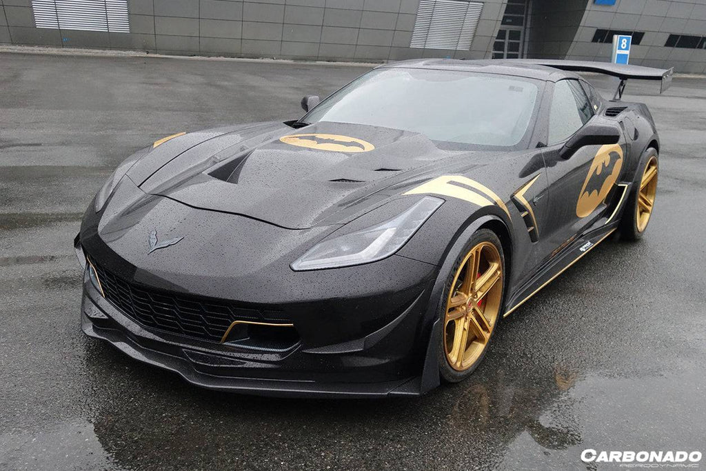 2013-2019 Corvette C7 Z06 Grandsport Carbon Fiber Canards - Carbonado Aero