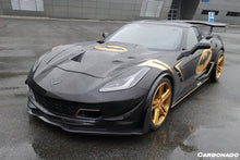 Load image into Gallery viewer, 2013-2019 Corvette C7 Z06 Grandsport Carbon Fiber Canards - Carbonado Aero
