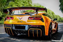 Load image into Gallery viewer, 2013-2019 Corvette C7 Z51 Z06 Grandsport AR Style Carbon Fiber Trunk Spoiler