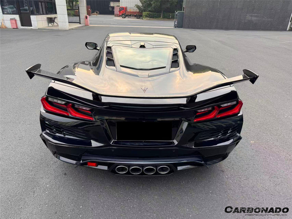 2020-2026 Corvette C8 Stingray and E-RAY And Z06 Autoclave Carbon Fiber Trunk Spoiler Wing