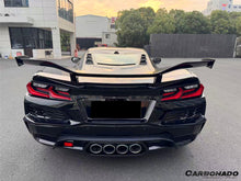 Load image into Gallery viewer, 2020-2026 Corvette C8 Stingray and E-RAY And Z06 Autoclave Carbon Fiber Trunk Spoiler Wing