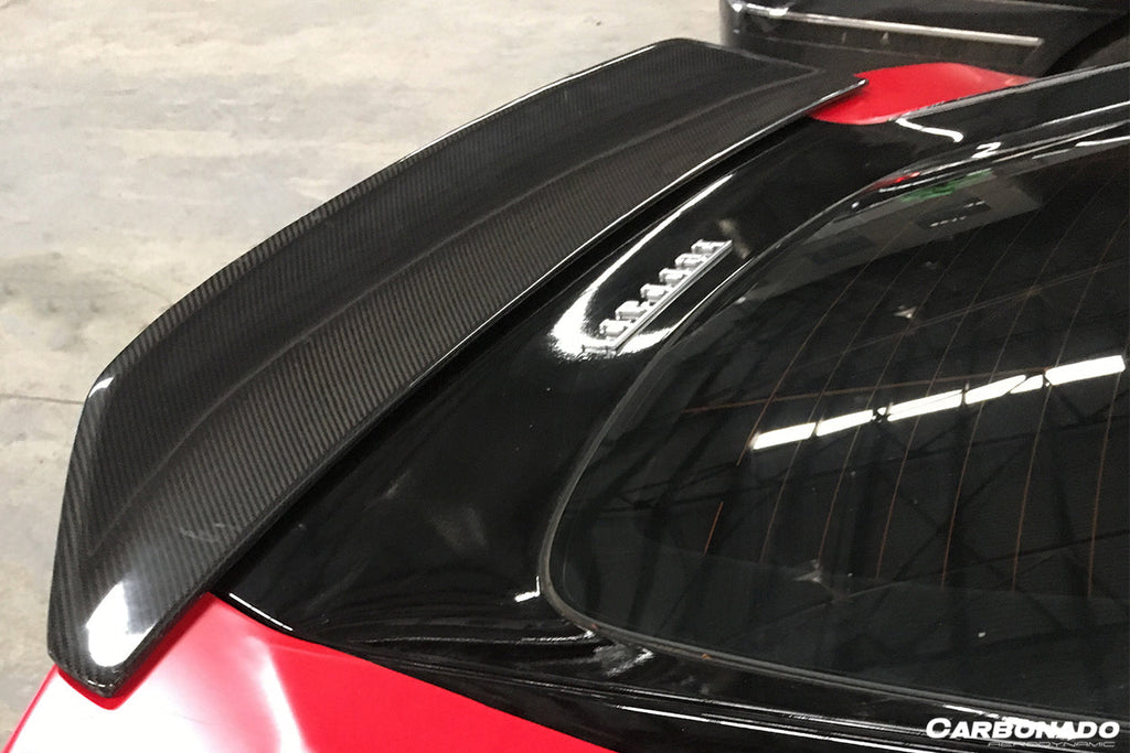 2012-2017 Ferrari F12 Berlinetta DC Style  Carbon Fiber Trunk Spoiler