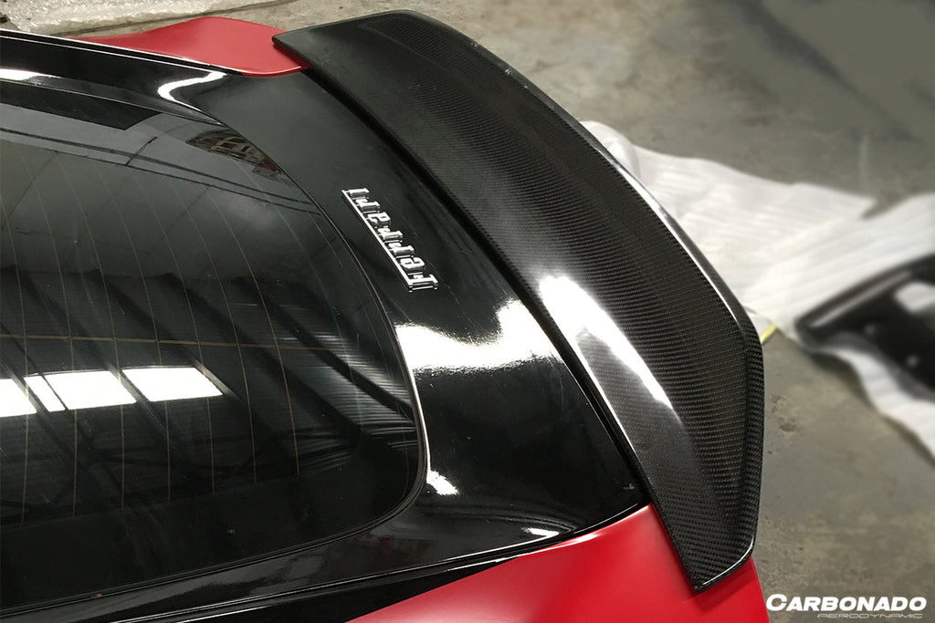 2012-2017 Ferrari F12 Berlinetta DC Style  Carbon Fiber Trunk Spoiler