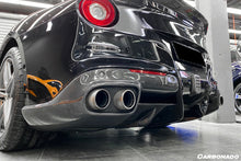 Load image into Gallery viewer, 2012-2017 Ferrari F12 Berlinetta RS Style Carbon Fiber Rear Diffuser