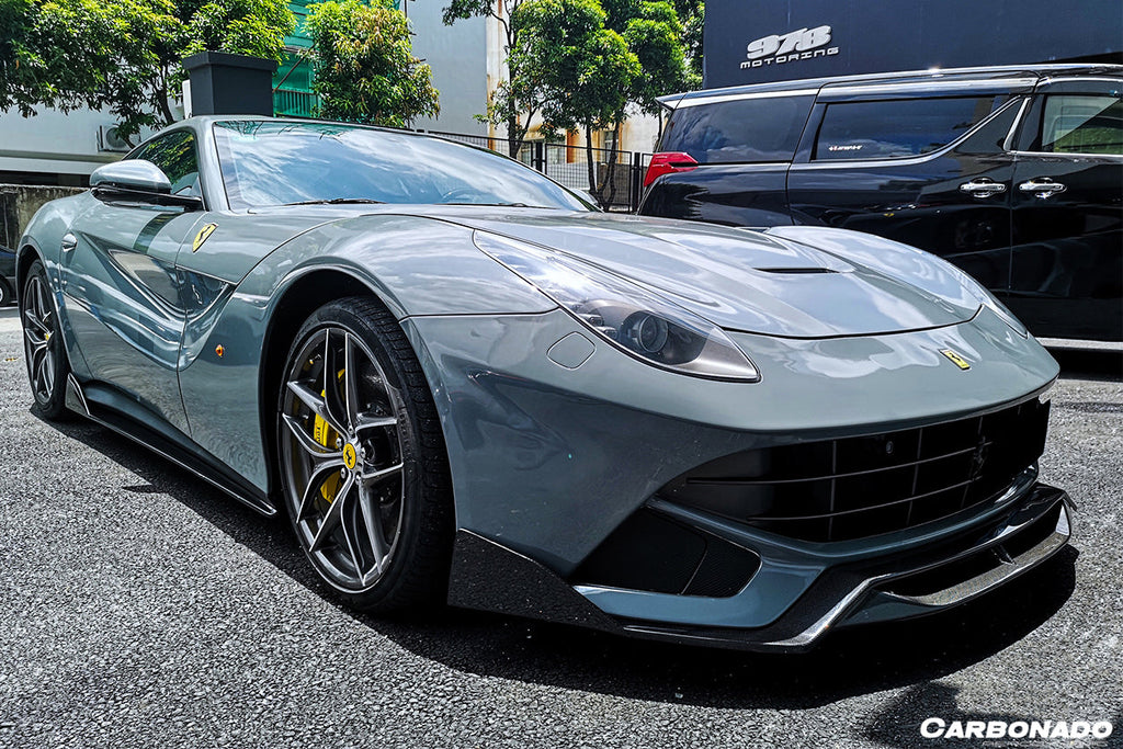 2012-2017 Ferrari F12 Berlinetta RS Style Carbon Fiber Front Lip