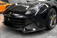 Load image into Gallery viewer, 2012-2017 Ferrari F12 Berlinetta RS Style Carbon Fiber Front Lip - Carbonado Aero