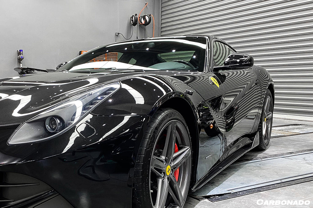 2012-2017 Ferrari F12 Berlinetta DC Style Carbon Fiber  Side Skirts