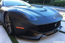 Load image into Gallery viewer, 2012-2017 Ferrari F12 Berlinetta RS Style Carbon Fiber Front Lip - Carbonado Aero