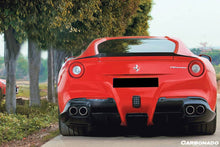 Load image into Gallery viewer, 2012-2017 Ferrari F12 Berlinetta RS Style Carbon Fiber Trunk Spoiler - Carbonado Aero