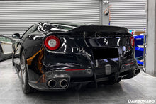 Load image into Gallery viewer, 2012-2017 Ferrari F12 Berlinetta RS Style Carbon Fiber Rear Diffuser