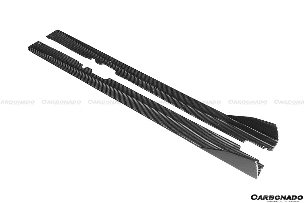 2012-2017 Ferrari F12 Berlinetta DC Style Carbon Fiber  Side Skirts