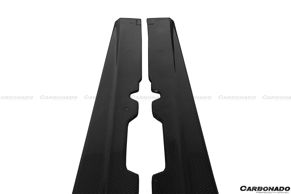 2012-2017 Ferrari F12 Berlinetta DC Style Carbon Fiber  Side Skirts
