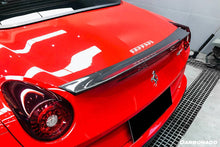 Load image into Gallery viewer, 2015-2018 Ferrari California bkss style Carbon Fiber Turnk Spoiler - Carbonado Aero