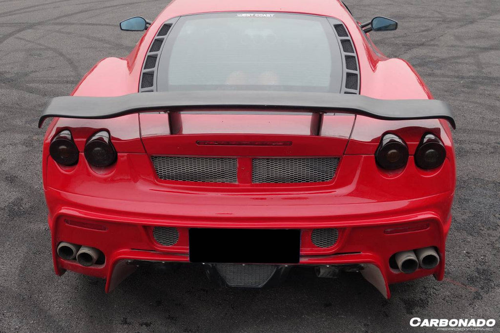 2004-2009 Ferrari F430 VLS Style Trunk Wing Spoiler - Carbonado Aero