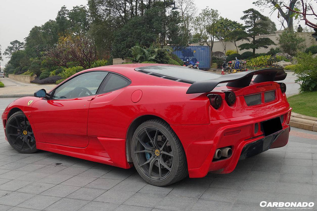 2004-2009 Ferrari F430 VLS Style Trunk Wing Spoiler - Carbonado Aero