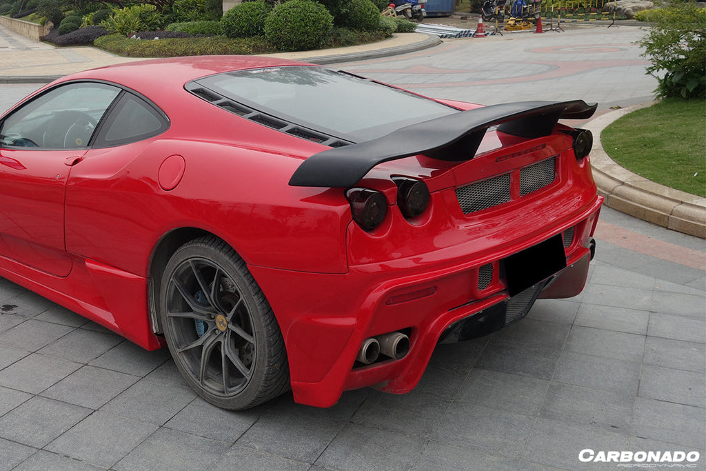 2004-2009 Ferrari F430 VLS Style Trunk Wing Spoiler - Carbonado Aero