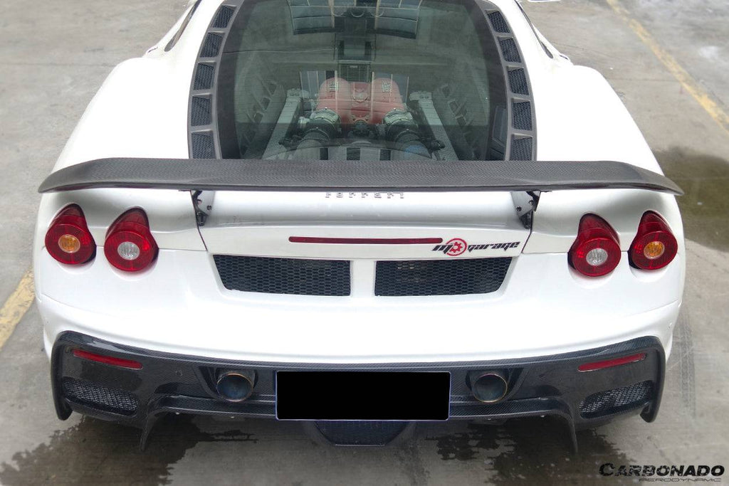 2004-2009 Ferrari F430 AS Style Trunk Wing Spoiler - Carbonado